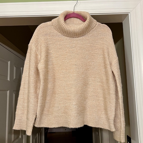 NWOT Women's Haven Well Within Marled Turtleneck Cowl Sweater Size SMALL - Picture 5 of 6